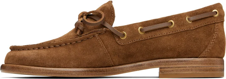 rag & bone Tan Carter Suede Boat Shoes - Image 3