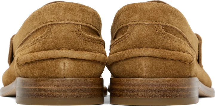 rag & bone Tan Carter Suede Loafers - Image 2