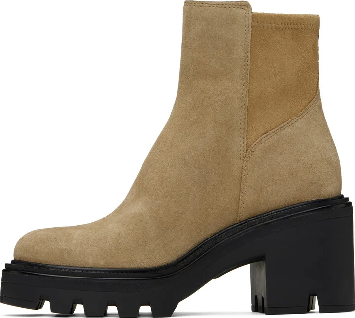 rag & bone Tan Quinn Chelsea Boots - Image 3