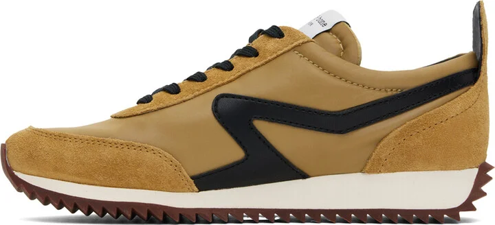 rag & bone Tan Retro Runner Sneakers - Image 3