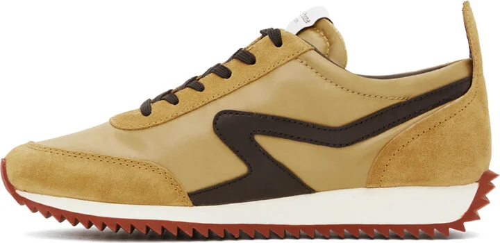 rag & bone Tan Retro Runner Sneakers - Image 3