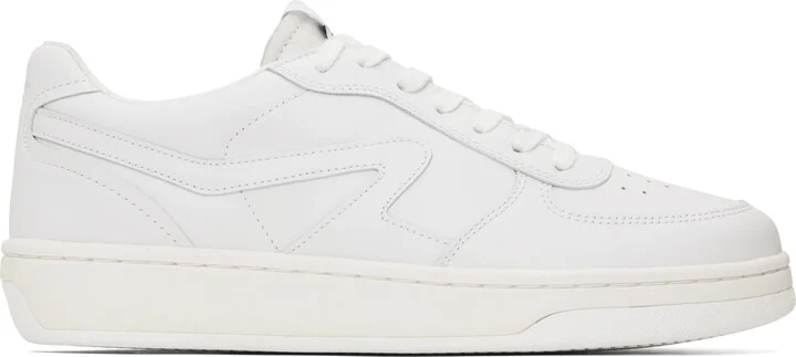 rag & bone White Retro Court Leather Sneakers