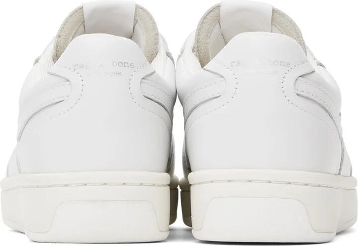 rag & bone White Retro Court Sneakers - Image 2