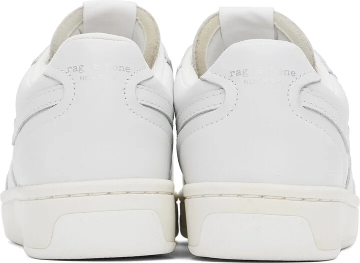 rag & bone White Retro Court Sneakers - Image 2