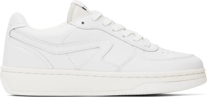 rag & bone White Retro Court Sneakers