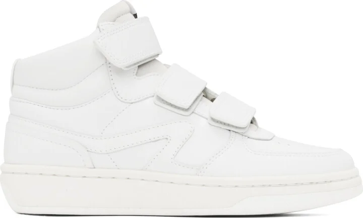 rag & bone White Retro Court Sneakers