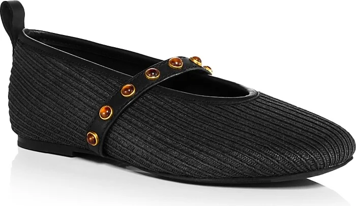 rag & bone Women's Cabochon Spire Mary Jane Flats