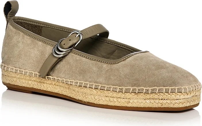 rag & bone Women's Spire Mary Jane Espadrille Flats