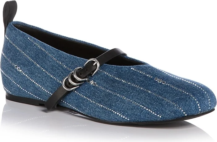 rag & bone Women's Spire Mary Jane Flats