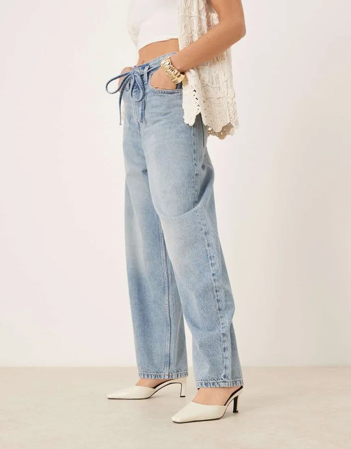 RAID Wide Fit Alya heeled mules in off white - Image 2
