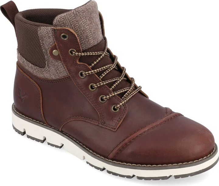 Raider Wide Width Cap Toe Ankle Boot
