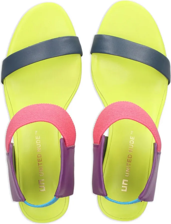 Raila 60mm colour-block sandals - Image 4