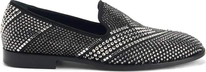 Raimond crystal-embellished loafers