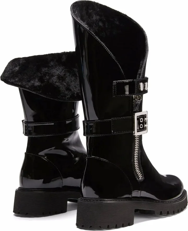 Rain patent-leather boots - Image 3