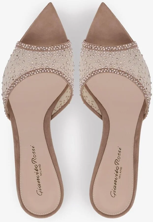 Raina 85 Crystal-Embellished Mules - Image 3
