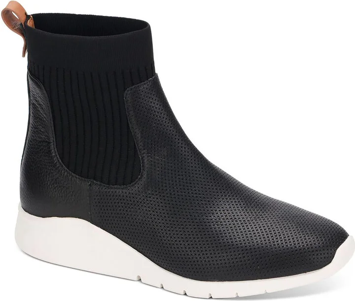 Raina Lite Stretch 2 Womens Leather Textured Chelsea Boots