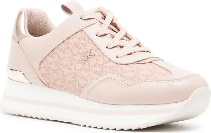 Raina logo-jacquard platform sneakers - Image 2