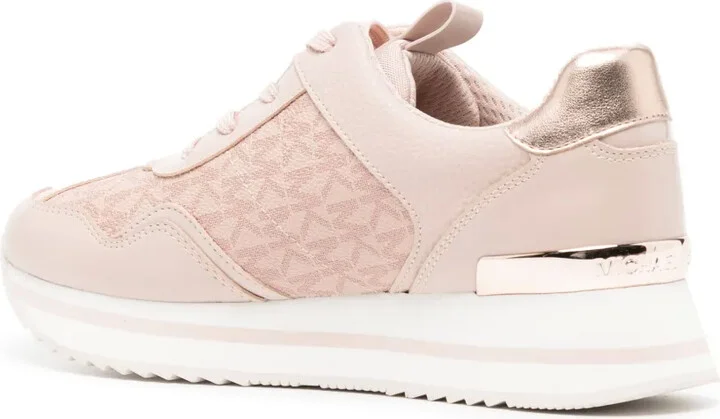 Raina logo-jacquard platform sneakers - Image 3