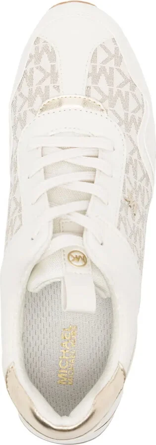 Raina logo-jacquard platform sneakers - Image 4