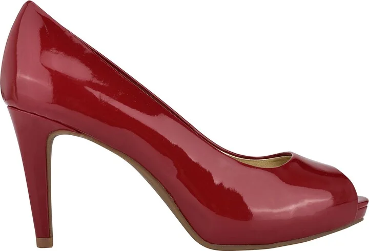 Rainaa Peep Toe Pump - Image 3