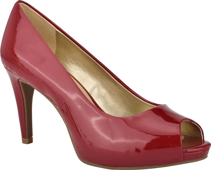 Rainaa Peep Toe Pump