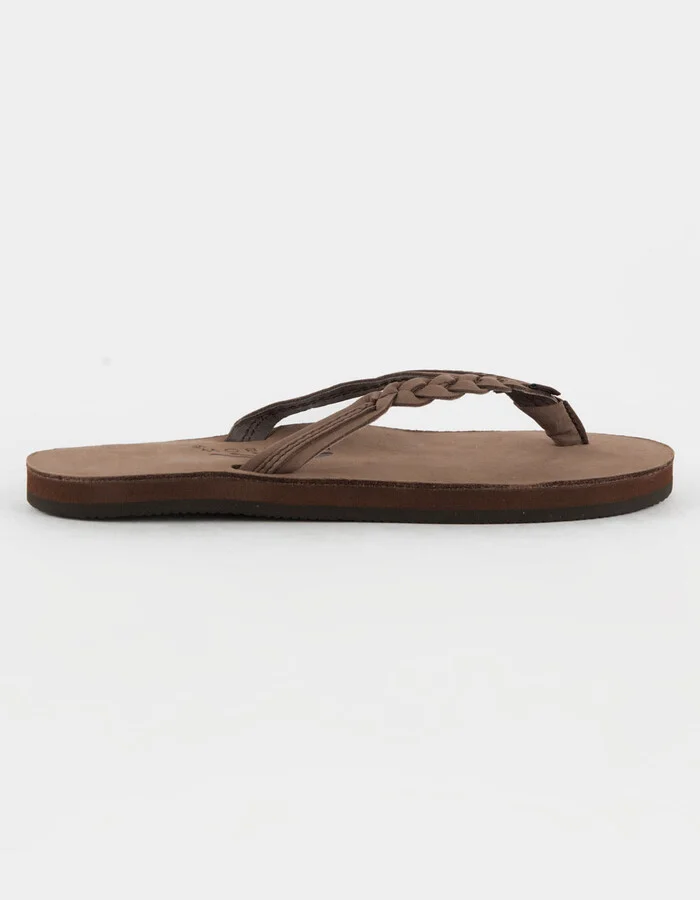 RAINBOW Flirty Braidy Womens Flip Flops - Image 2