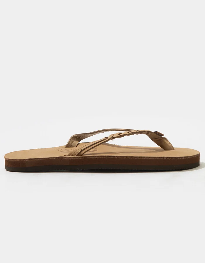 RAINBOW Flirty Braidy Womens Flip Flops - Image 6