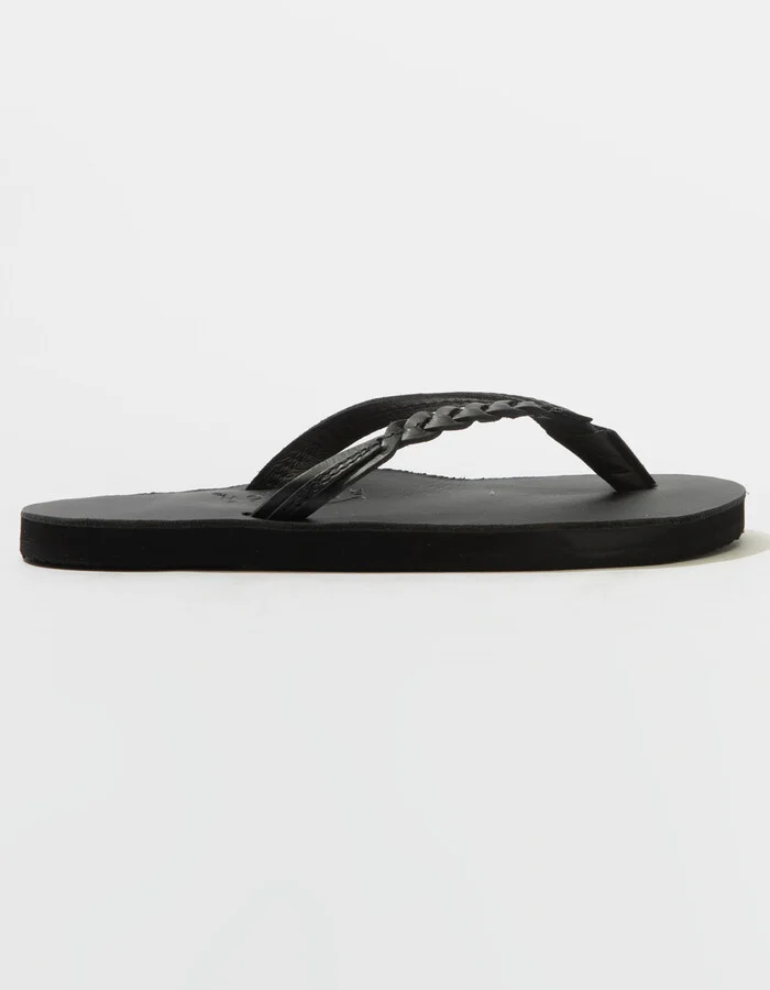 RAINBOW Flirty Braidy Womens Flip Flops - Image 2
