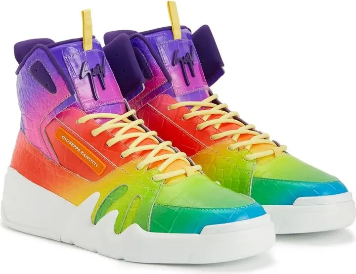 Rainbow High Top Sneakers - Image 2