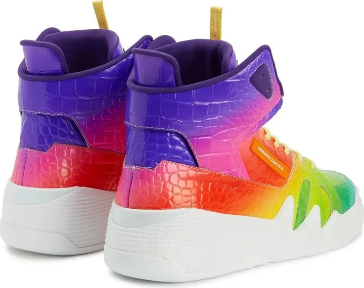 Rainbow High Top Sneakers - Image 3