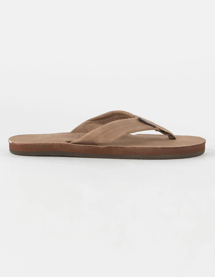 RAINBOW Leather Womens Flip Flops - Image 2