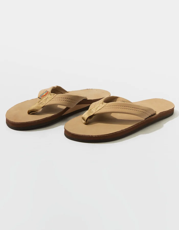 RAINBOW Leather Womens Flip Flops