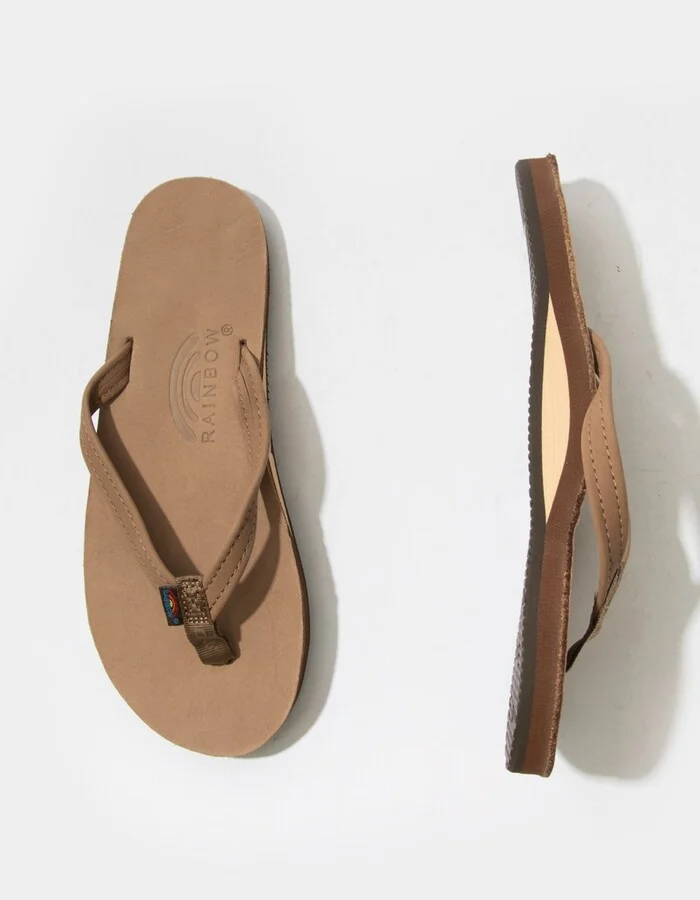RAINBOW Narrow Strap Womens Flip Flops - Image 5