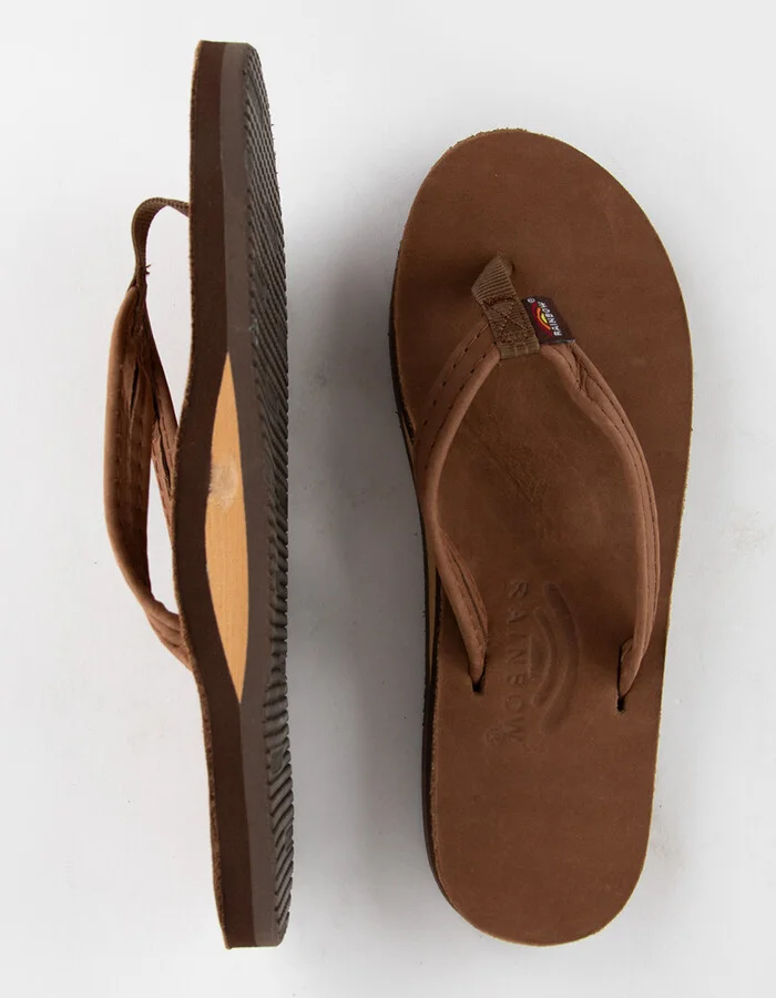 RAINBOW Narrow Strap Womens Flip Flops - Image 9