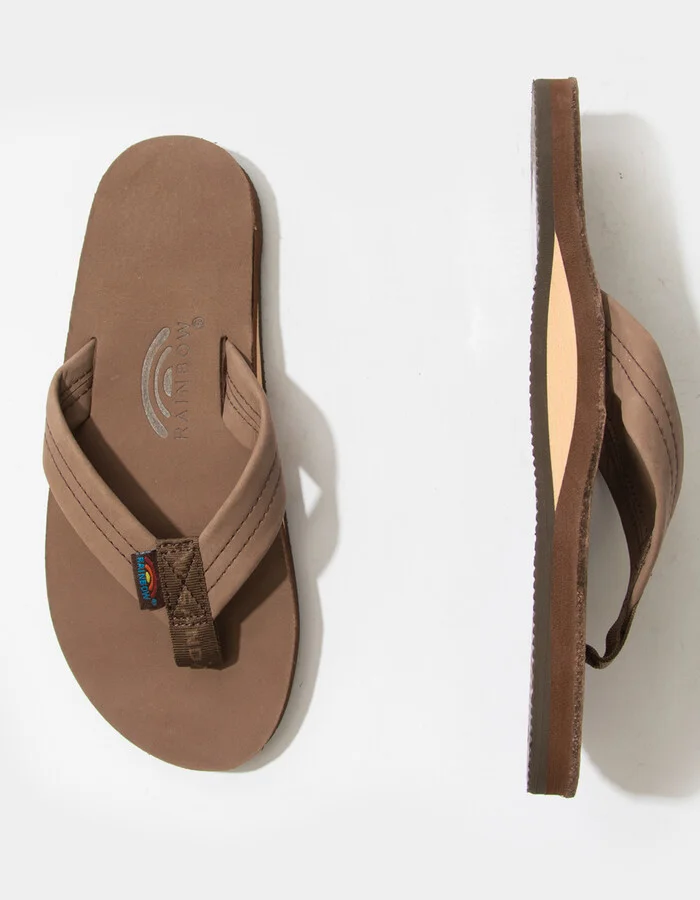 RAINBOW Premier Leather Mens Flip Flops - Image 5