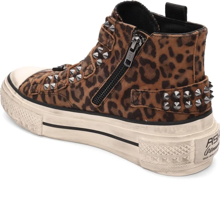 Rainbow Studs High Top Platform Sneaker - Image 2