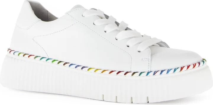 Rainbow Whipstitch Sneaker