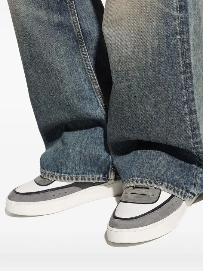 Raise leather sneakers - Image 5