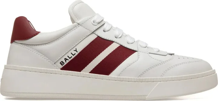 Raise leather sneakers