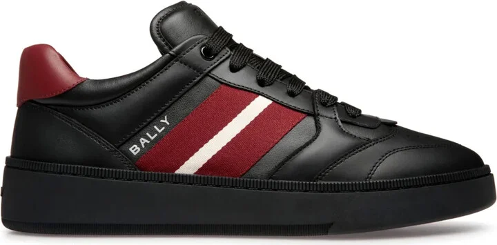 Raise leather sneakers