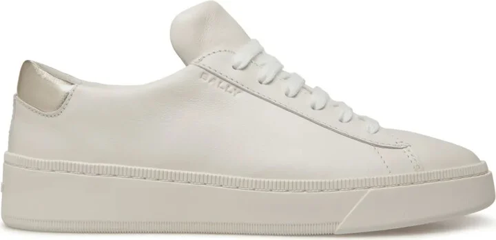 Raise leather sneakers