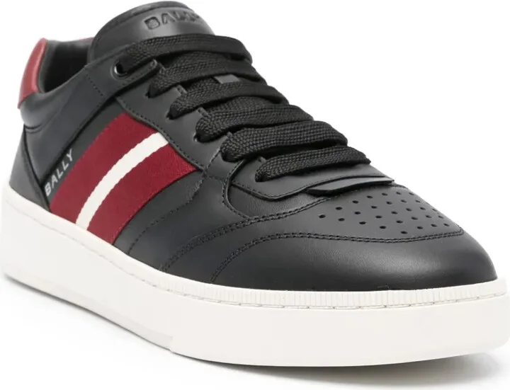 Raise logo-print leather sneakers - Image 2