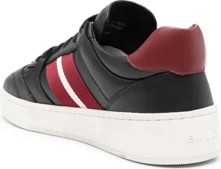 Raise logo-print leather sneakers - Image 3