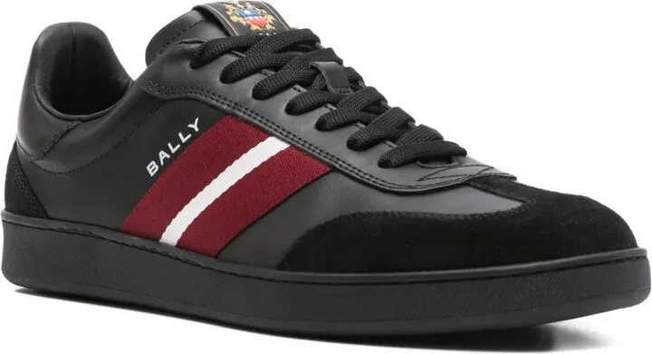 Raise stripe-detail leather trainers - Image 2