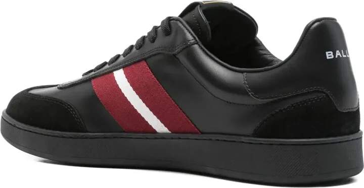 Raise stripe-detail leather trainers - Image 3