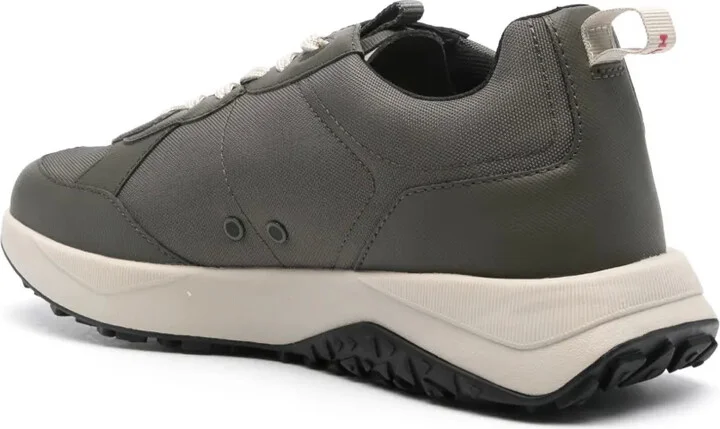 Raised-Logo Panelled Sneakers - Image 3