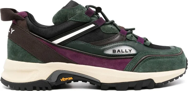 Raised-Logo Sneakers