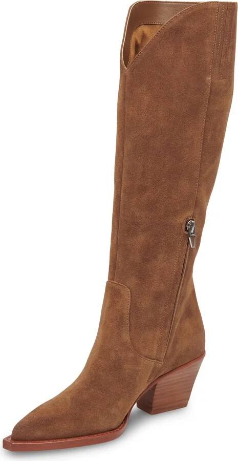 Raj Pointed Toe Knee High Boot - Image 8