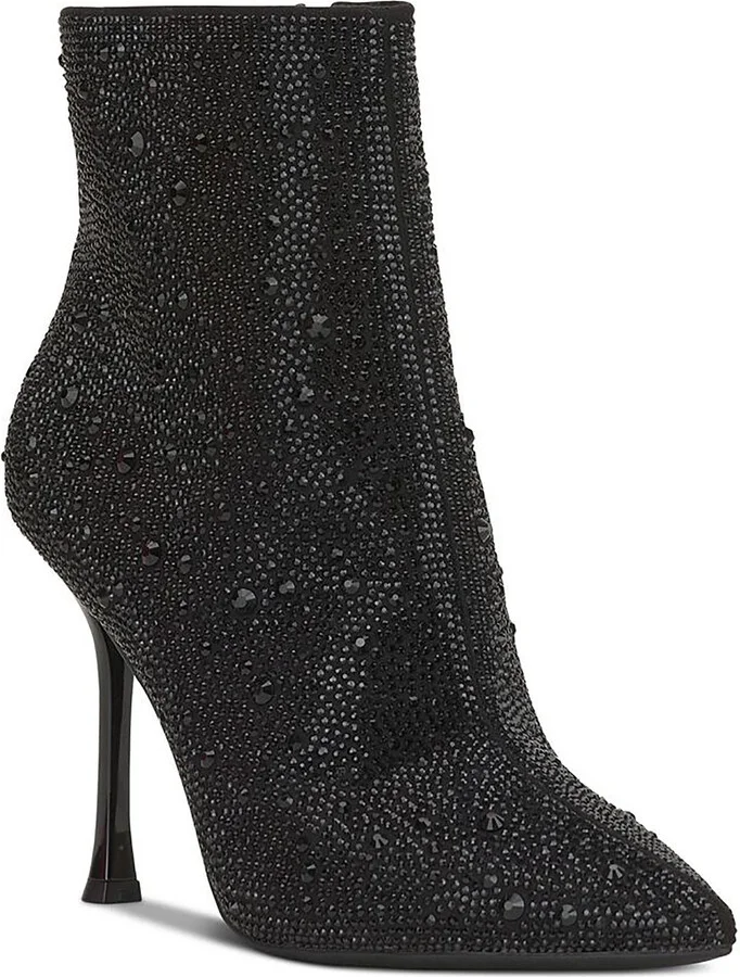 Rakima Womens Embellished Pointed Toe Booties