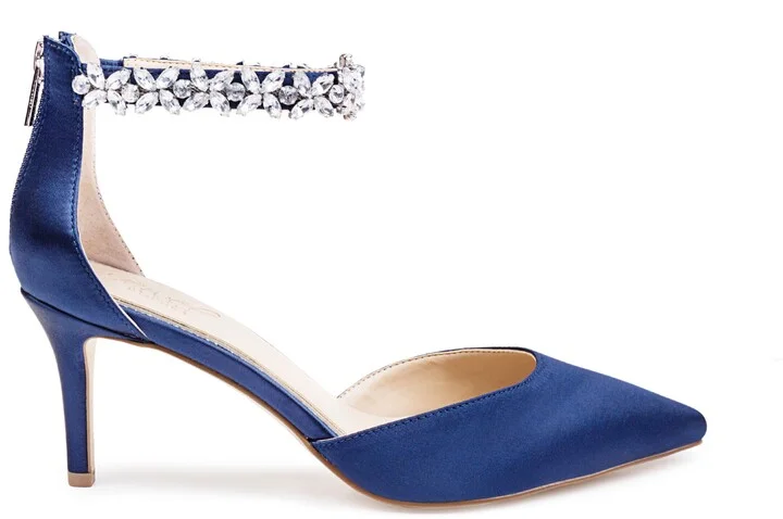 Raleigh Pointed Toe Ankle Strap Pump - Image 10